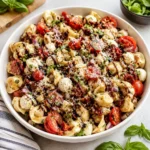 Fresh Caprese Tortellini Pasta Salad