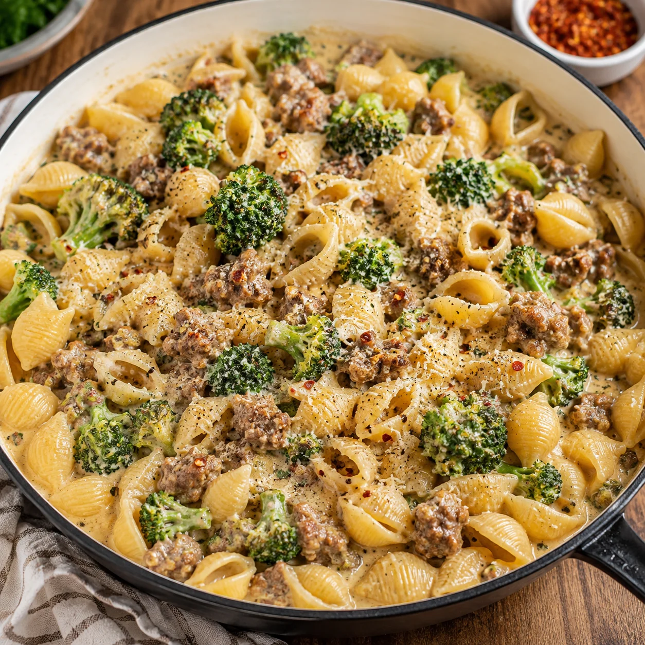 Sausage and Broccoli Pasta1